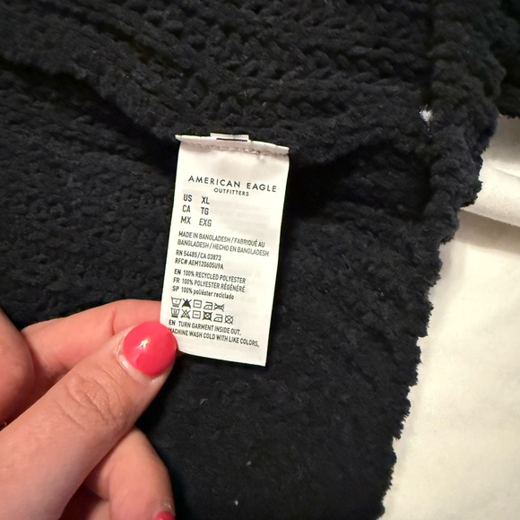 American Eagle Outfitters Black Cardigan Sweater - Picture 3 of 6